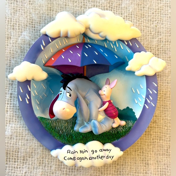 Disney Bradford Exchange Eeyore and Piglet plate. Limited edition- - Picture 1 of 8